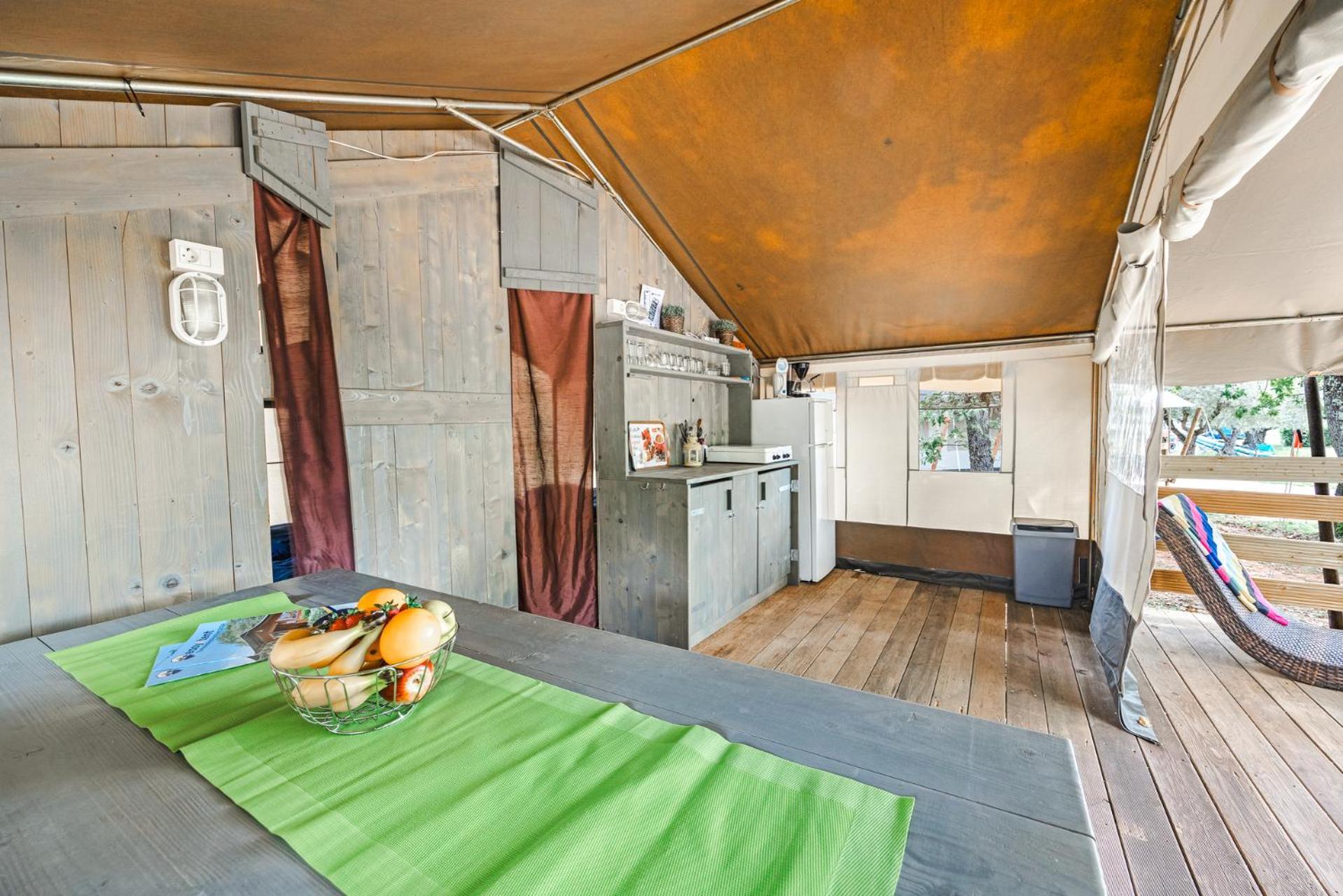 Easyatent Fkk Safari Tent Solaris Naturist - Clothes Free Poreč Værelse billede