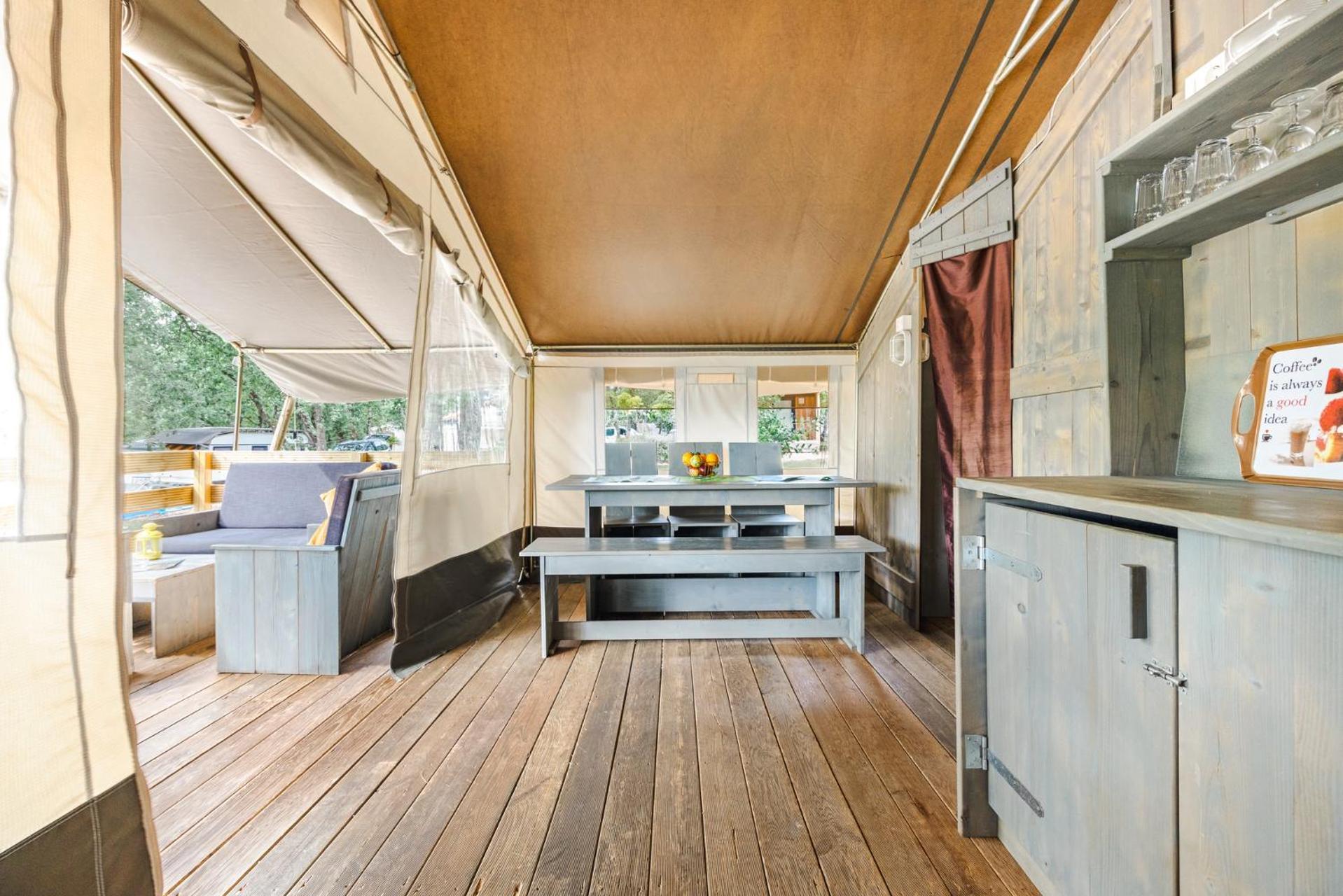 Easyatent Fkk Safari Tent Solaris Naturist - Clothes Free Poreč Værelse billede