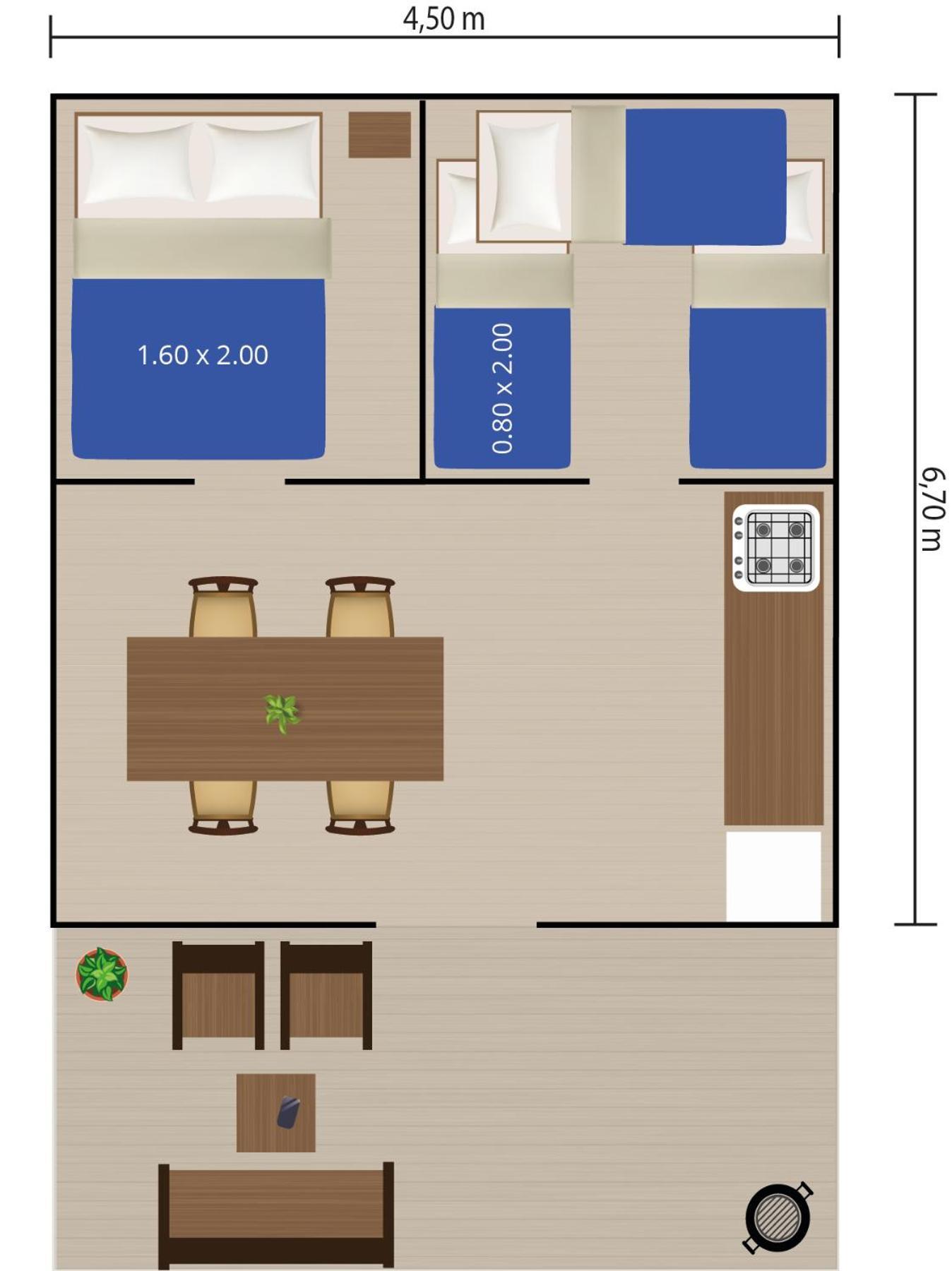 Easyatent Fkk Safari Tent Solaris Naturist - Clothes Free Poreč Værelse billede