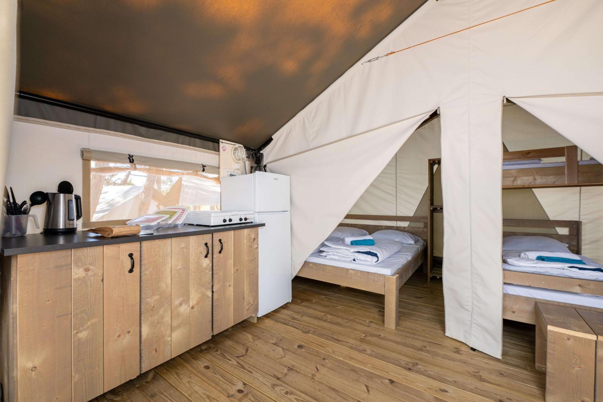 Easyatent Fkk Safari Tent Solaris Naturist - Clothes Free Poreč Værelse billede
